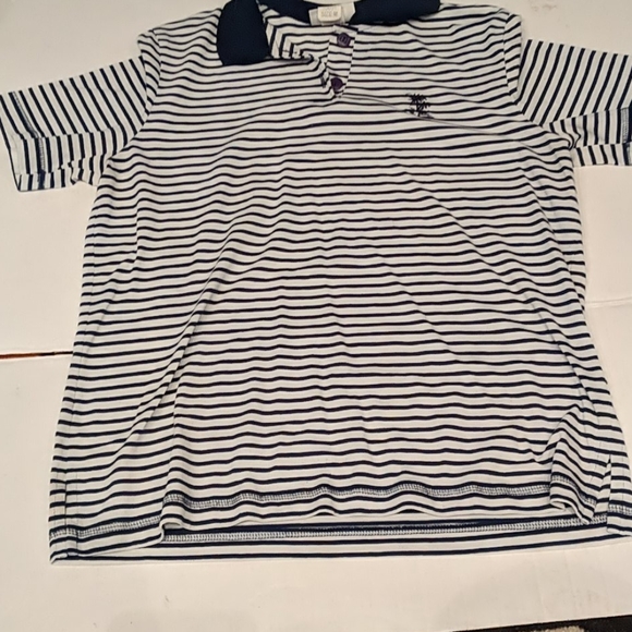 Graff short sleeve Navy and white palm tree shirt - Picture 1 of 2